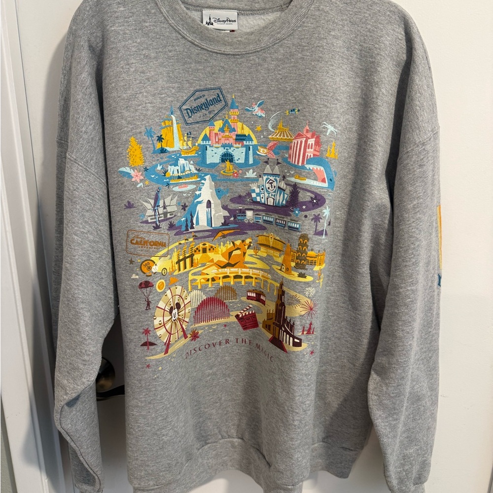 Official disneyland resort crewneck sweater